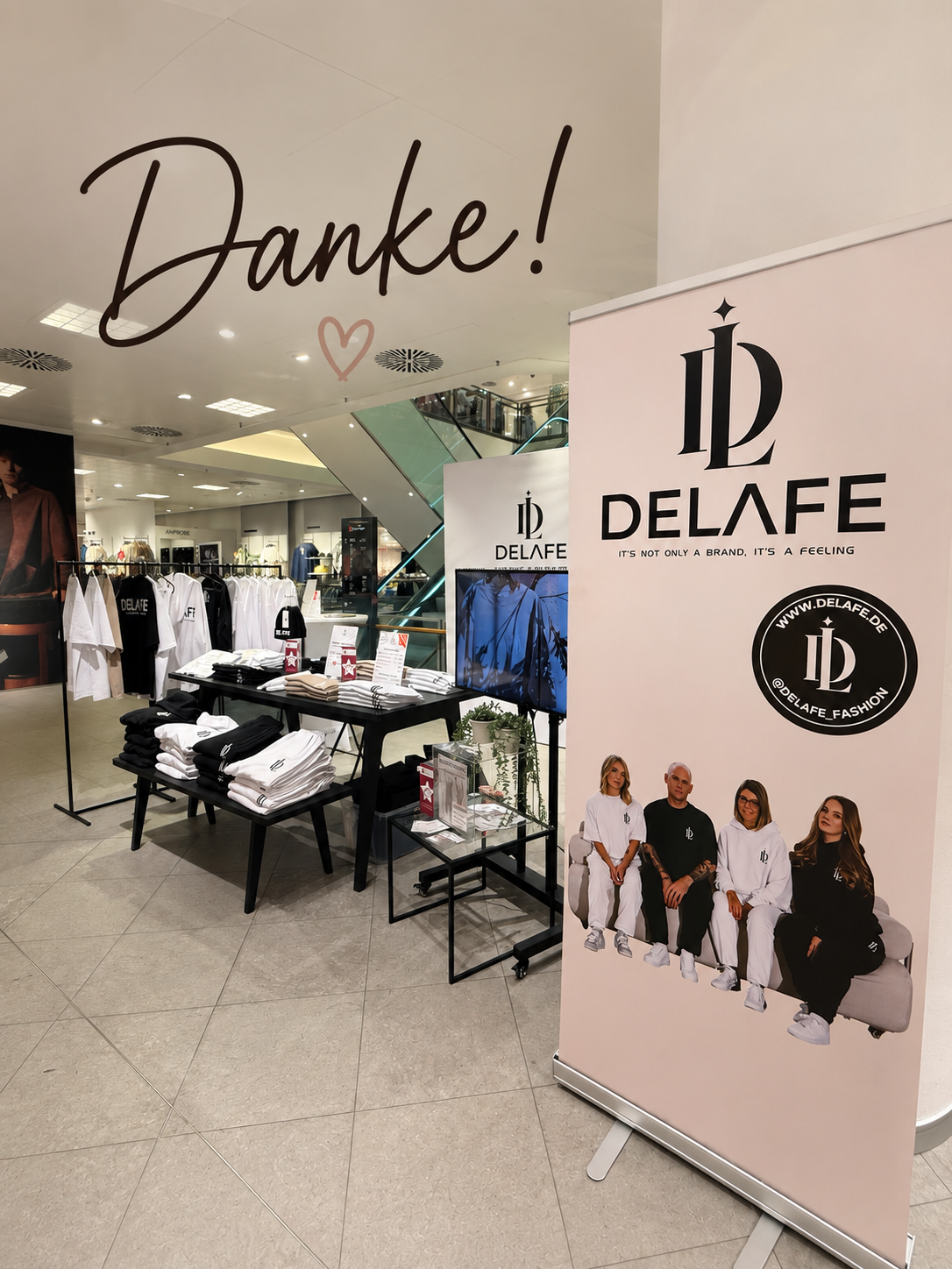 DELAFE Popup Store im Breuninger MTZ